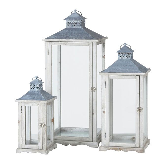Laterne Romy 3er Set 