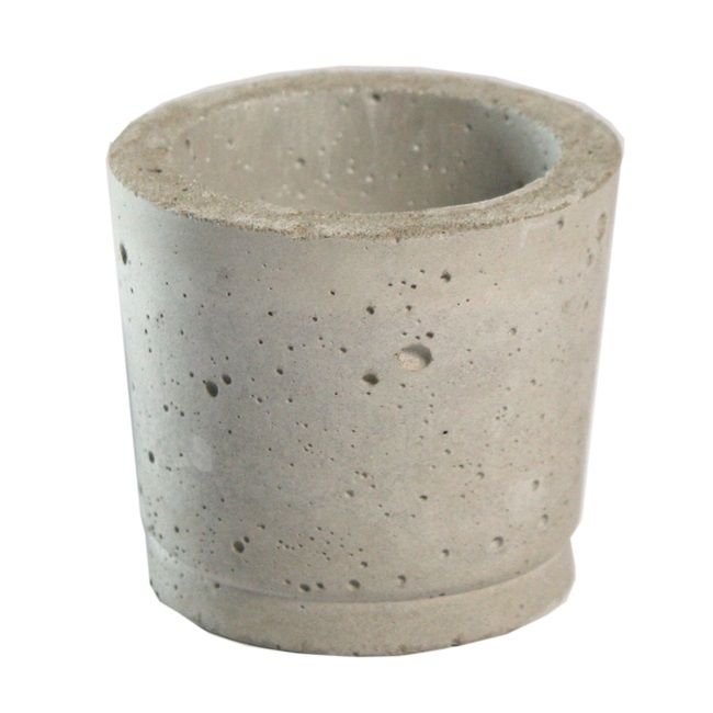 Teelichthalter Beton D6 x H6 cm
