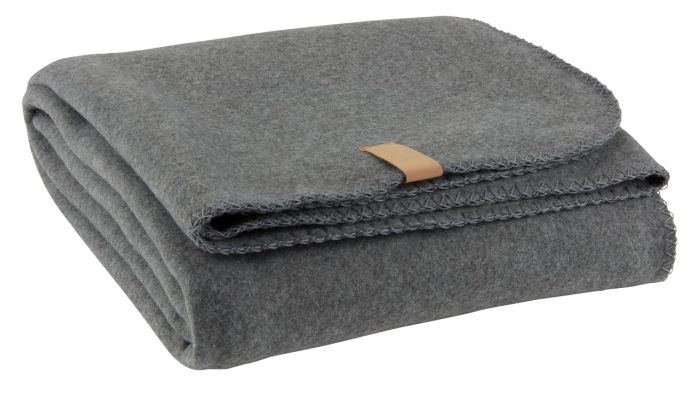 Kuscheldecke B130 x T70 cm Grau