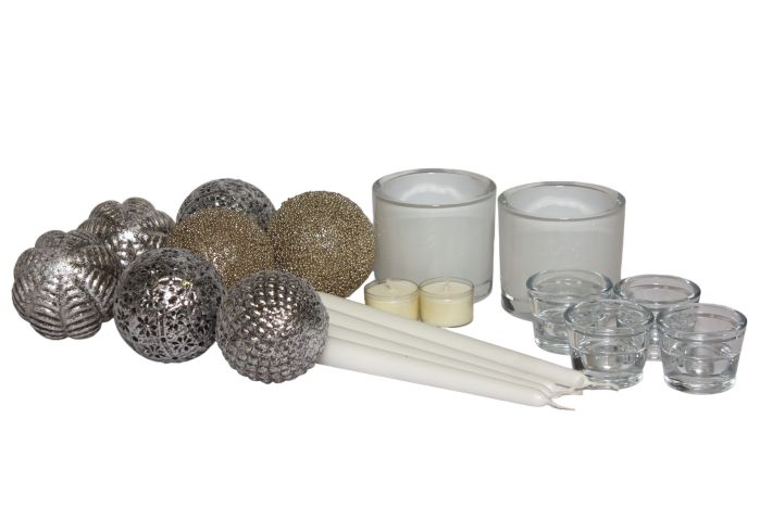 Accessoire-Set White Christmas