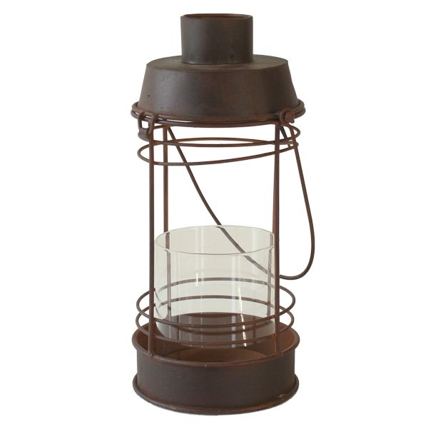 Laterne Safari H29 cm