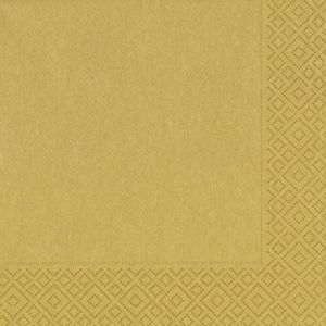 Serviette Basic B40 cm-Gold
