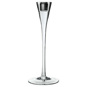 Leuchter Glas H28 cm