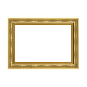 Rahmen Gold B258 x T162 cm
