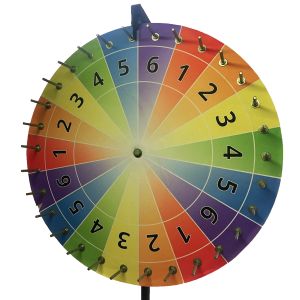 Glückrad mit Stativ