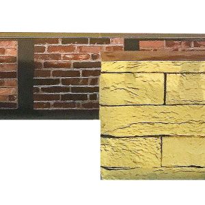 Skirting mit Steinmotiven H100 cm