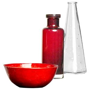 Centerpiece-Set RosenRot