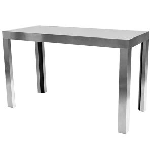 Hochtisch New Line B180 x T80 cm Weiß