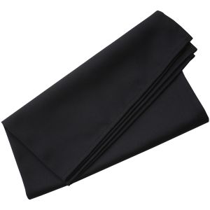 Serviette Stoff Schwarz B50 x T50 cm