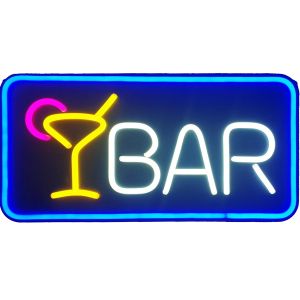 LED Schild BAR