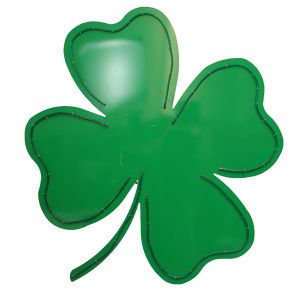 Kleeblatt beleuchtet