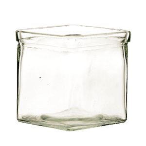 Cube-Vase Rustic B15 x T15 cm