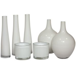 Centerpiece-Set White Christmas