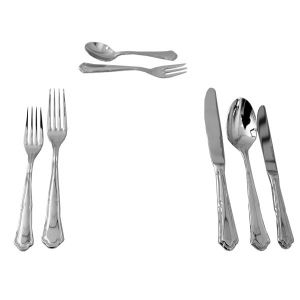 Bestecksatz Chippendale 7teilig