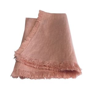 Serviette Stoff Rosè B50 x T50 cm