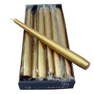 Spitzkerze H24 x D2 cm