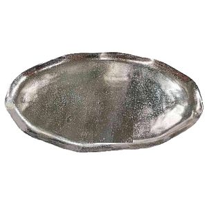 Tablett Oval Silber B45