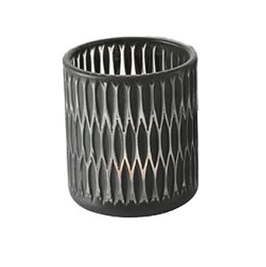 Windlicht Chio Anthrazit H8,5 cm