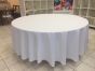 Tischtuch Weiß D300 cm