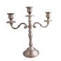 Leuchter dreiarmig Silber H25 cm