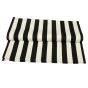 Läufer Schwarz-Weiß B230 x T30 cm