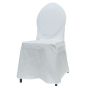 Husse Bankettstuhl Weiß