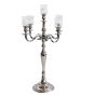 Centerpiece-Set Leuchter 5arm H60 cm mit Partylichtern