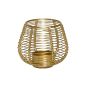 Windlicht Metalldraht D9 x H8,5 cm