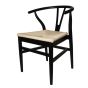 Wishbone Chair Schwarz