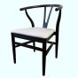 Wishbone Chair Schwarz