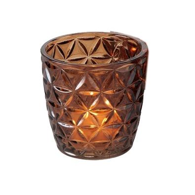 Windlicht Lumi Braun H7 cm