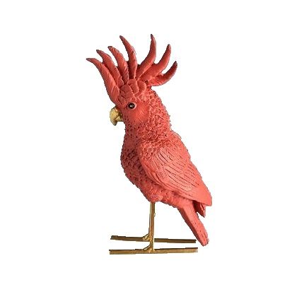 Kakadu Koralle H14 cm