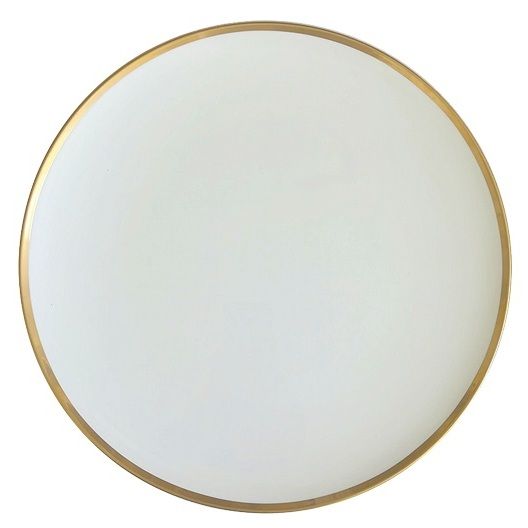 Platzteller Porzellan mit Goldrand D30,5 cm