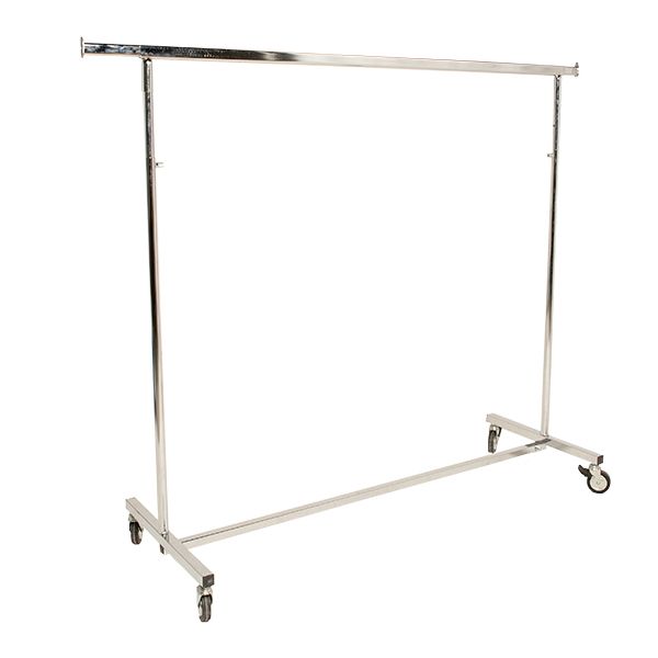 Garderobenständer rollbar mit 30 Bügeln