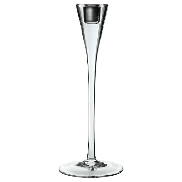 Leuchter Glas H28 cm