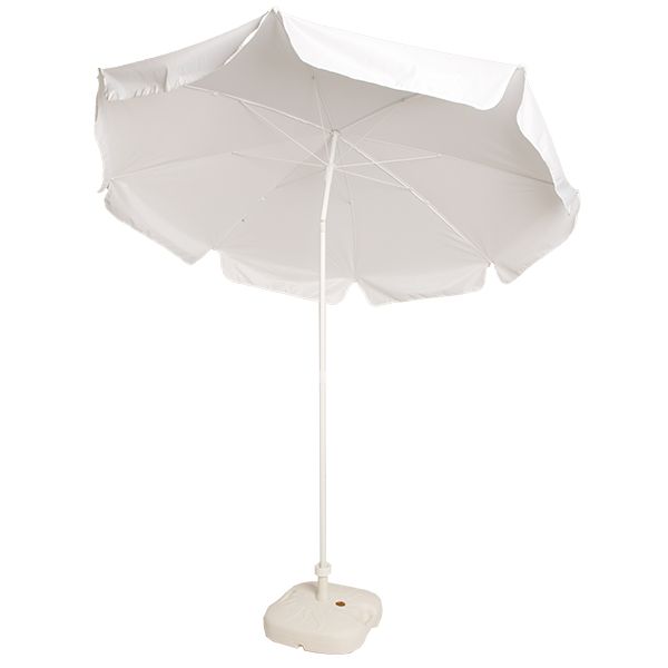 Sonnenschirm mit Fuß D190 cm