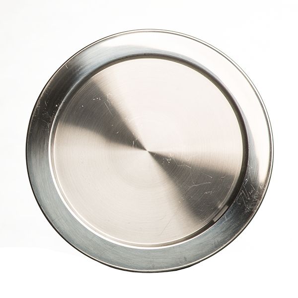 Platzteller Edelstahl D32 cm