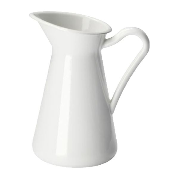 Vase Kanne Weiss H16 cm