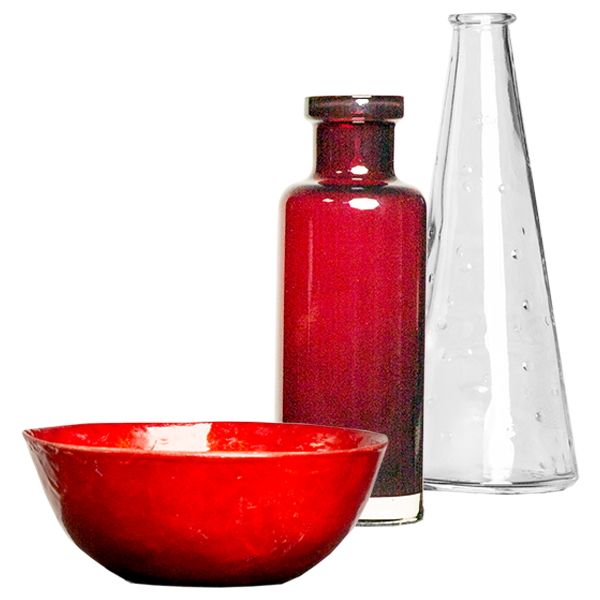 Centerpiece-Set RosenRot