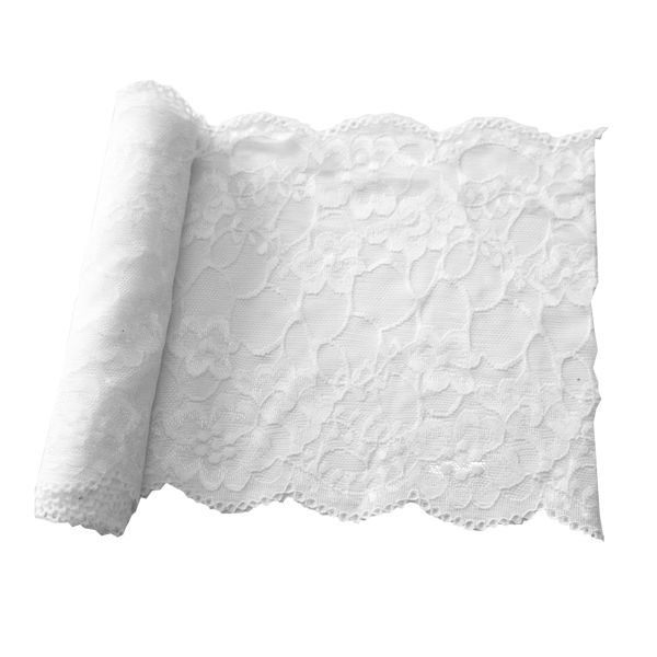 Tischläufer Spitze B200 x T18 cm