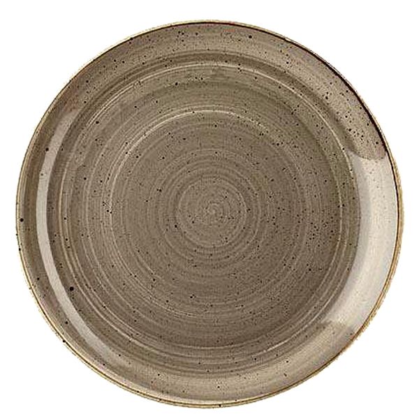 Teller Stonecast D26 cm grau