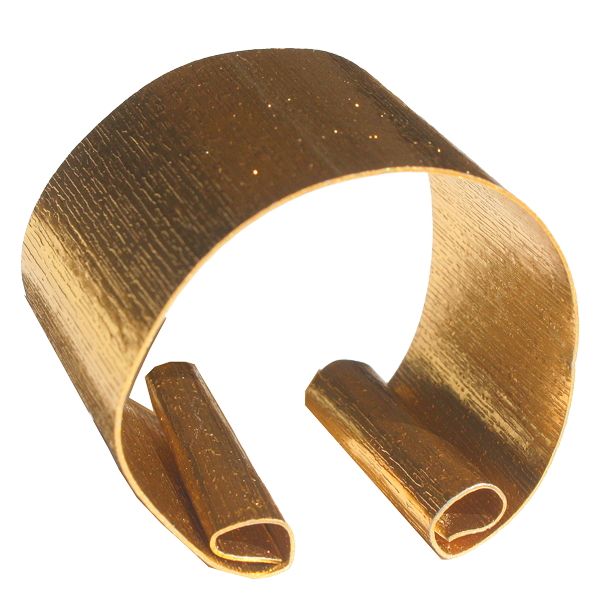 Serviettenklammer Gold