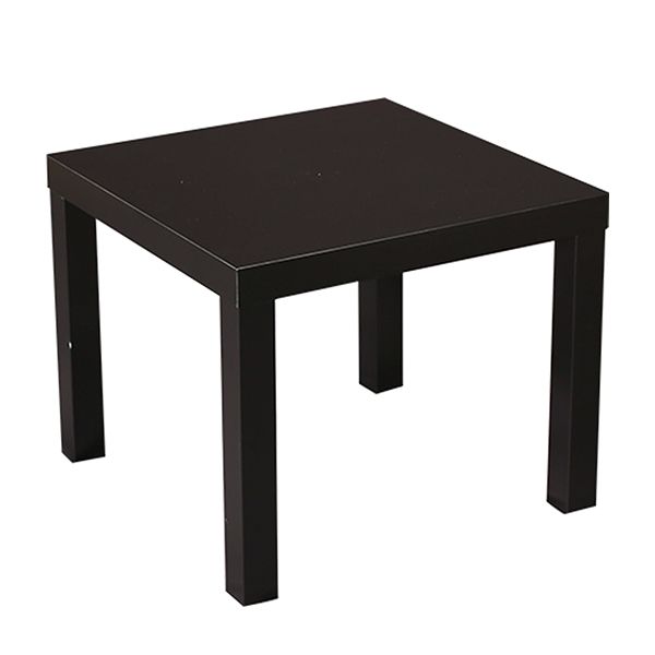 Beistelltisch B55 x T55 cm Schwarz