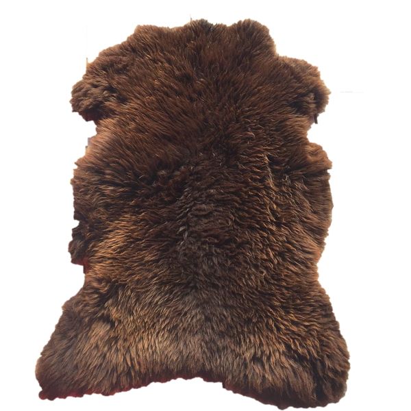Lammfell Braun B120 x T50 cm