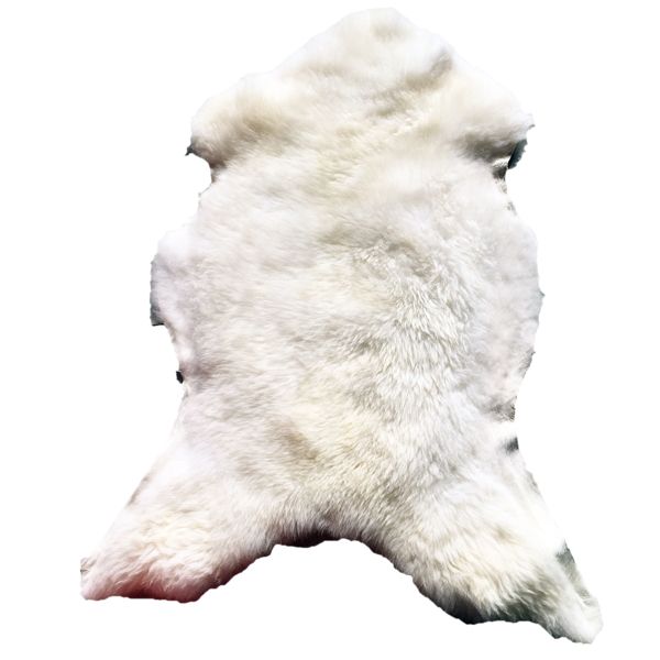 Lammfell Weiß B120 x T50 cm