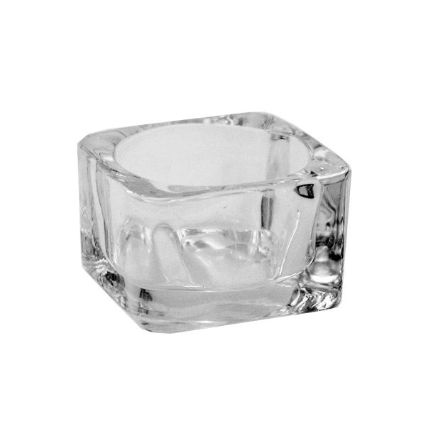 Teelichthalter Glas B5 x T5 cm