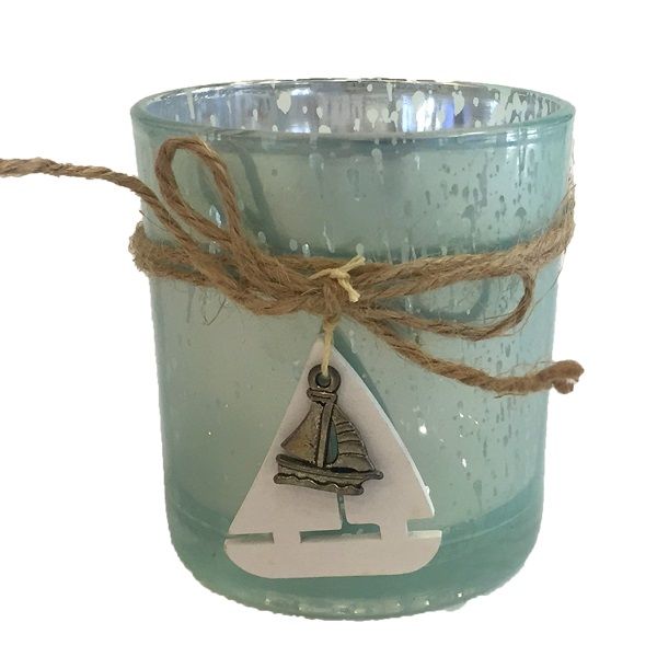 Windlicht Maritim D7 x H8 cm