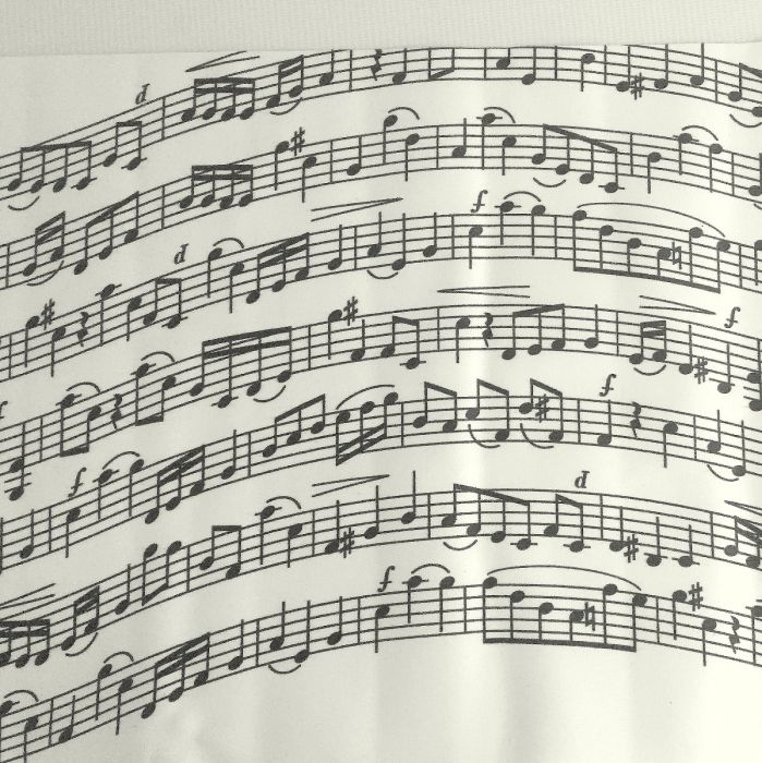 Läufer Notenspiel B220 x T30 cm