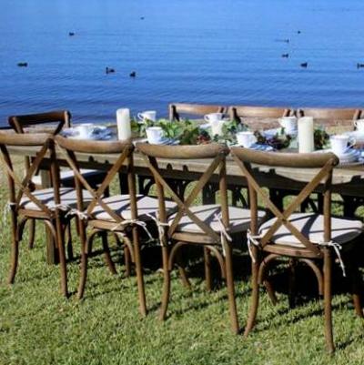 Brandneu aus Amerika - X-Back-Chairs